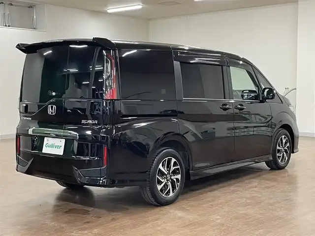 ホンダ ステップワゴン スパーダ ホンダセンシング 道央・札幌 2019(令1)年 5.3万km プレミアムスパークルブラックパール 4WD/ワンーナー/寒冷地仕様/両側パワースライドドア/純正SDナビ/・フルセグTV/CD/DVD/BT/SD/USB/バックカメラ/ホンダセンシング/・衝突軽減ブレーキ/・誤発進抑制機能/・路外逸脱抑制機能/・先行車発進お知らせ機能/・標識認識機能/横滑り防止装置/純正エンジンスターター/純正ドライブレコーダー/アダプティブクルーズコントロール/ビルトインETC/パドルシフト/ステアリングリモコン/純正フロアマット/純正ドアバイザー/オートライト/LEDヘッドライト/フォグライト/ウインカーミラー/純正16インチAW/わくわくゲート/新車時保証書/取扱説明書/ナビ取扱説明書
