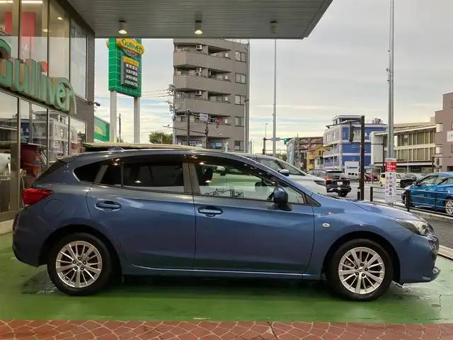 スバル インプレッサ スポーツ 1．6i－Lアイサイト 神奈川県 2018(平30)年 2.5万km クォーツブルーP ワンオーナー/禁煙車両/新車保証書/取扱説明書/アイサイト/純正オプションナビ/フルセグTV・CD・DVDビデオ/SD・Bluetooth/バックカメラ/ETC/ステアリングスイッチ/パドルシフト/HIDヘッドライト/フォグランプ/アイドリングストップ