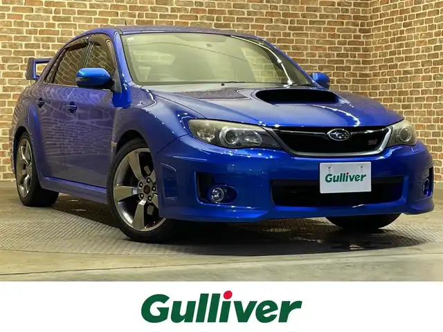 スバル インプレッサ ＷＲＸ STI A－Line 岩手県 2011(平23)年 11.8万km WRブルーマイカ VTD-AWD/リヤトルセンLSD/STIストラットタワーバー/パドルシフト付き電子制御５速AT/SI-DRIVE/ブーストメーター/クルーズコントロール/パケットタイプフロントシート（運転席パワーシート付き）/本革巻きステアリング/ビークルダイナミクスコントロール/ALPINEナビ/バックカメラ/ALPINEミラー型ドライブレコーダー/ETC/エンジンスターター/ワイパーデアイサー/HIDヘッドライト/フロント・リヤフォグランプ/純正18インチアルミホイール