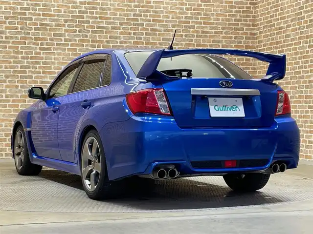 スバル インプレッサ ＷＲＸ STI A－Line 岩手県 2011(平23)年 11.8万km WRブルーマイカ VTD-AWD/リヤトルセンLSD/STIストラットタワーバー/パドルシフト付き電子制御５速AT/SI-DRIVE/ブーストメーター/クルーズコントロール/パケットタイプフロントシート（運転席パワーシート付き）/本革巻きステアリング/ビークルダイナミクスコントロール/ALPINEナビ/バックカメラ/ALPINEミラー型ドライブレコーダー/ETC/エンジンスターター/ワイパーデアイサー/HIDヘッドライト/フロント・リヤフォグランプ/純正18インチアルミホイール