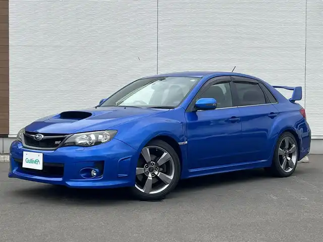 スバル インプレッサ ＷＲＸ STI A－Line 秋田県 2011(平23)年 11.8万km WRブルーマイカ 純正ナビ/ターボ/４WD/フルセグ/バックカメラ/スマートキー/MTモード付AT/運転席パワーシート/純正ブースト計/クルーズコントロール/プッシュスタート/パドルシフト/ドライブレコーダー/純正フロアマット/純正ドアバイザー/ステアリングスイッチ/ETC/オートエアコン/パワーステアリング/パワーウィンドウ/レベライザー/横滑り防止/電動格納ウィンカーミラー