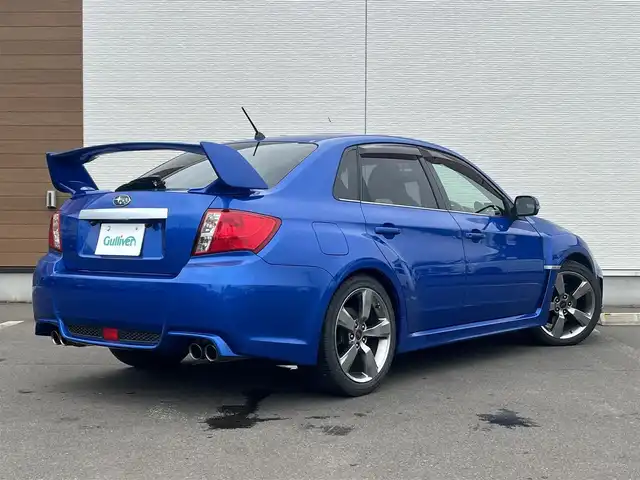 スバル インプレッサ ＷＲＸ STI A－Line 秋田県 2011(平23)年 11.8万km WRブルーマイカ 純正ナビ/ターボ/４WD/フルセグ/バックカメラ/スマートキー/MTモード付AT/運転席パワーシート/純正ブースト計/クルーズコントロール/プッシュスタート/パドルシフト/ドライブレコーダー/純正フロアマット/純正ドアバイザー/ステアリングスイッチ/ETC/オートエアコン/パワーステアリング/パワーウィンドウ/レベライザー/横滑り防止/電動格納ウィンカーミラー