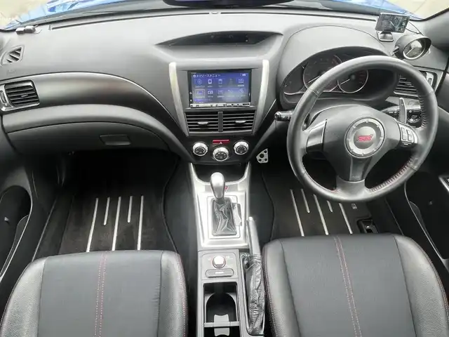 スバル インプレッサ ＷＲＸ STI A－Line 秋田県 2011(平23)年 11.8万km WRブルーマイカ 純正ナビ/ターボ/４WD/フルセグ/バックカメラ/スマートキー/MTモード付AT/運転席パワーシート/純正ブースト計/クルーズコントロール/プッシュスタート/パドルシフト/ドライブレコーダー/純正フロアマット/純正ドアバイザー/ステアリングスイッチ/ETC/オートエアコン/パワーステアリング/パワーウィンドウ/レベライザー/横滑り防止/電動格納ウィンカーミラー