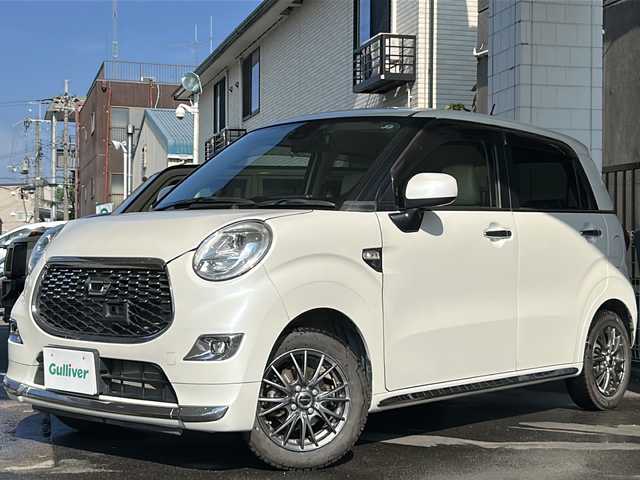 ダイハツ キャスト スタイル GプライムコレSAⅡ 京都府 2017(平29)年 9.7万km パールホワイトⅢ ワンオーナー/Panasonicナビ/ (CN-RE03WD)/Bluetooth Audio/CD/DVD/フルセグTV/バックカメラ/スマートアシスト2/車線逸脱警報機能/横滑り防止機能/前方ドライブレコーダー/シートヒーター(D＋N席)/ステアリングスイッチ/オートリトラクタブルミラー/電動格納ミラー/オートライト/純正ドアバイザー/純正フロアマット/保証書/取扱説明書/ナビ取扱説明書/スマートキースペア