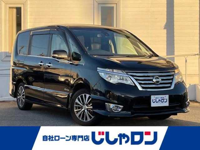 日産 セレナ ハイウェイS S HV Aセーフ 富山県 2014(平26)年 11万km ダイヤモンドブラック (株)IDOMが運営する【じしゃロン富山店】の自社ローン専用車両になります。こちらは現金またはオートローンご利用時の価格です。自社ローンご希望の方は別途その旨お申し付け下さい/フリップダウンモニター/純正ナビ/TV/CD/DVD/SD/Bluetooth/両側パワースライドドア/衝突被害軽減システム/全周囲カメラ/横滑り防止・レーンキープアシスト/クルーズコントロール/コーナーセンサー/ETC/レザー調シートカバー/プッシュスタート/スマートキー/取説/保証書/記録簿