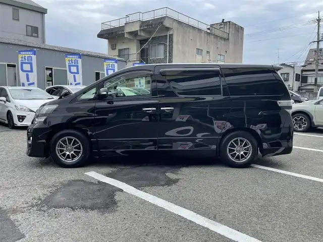 トヨタ ヴェルファイア 2．4Z Gエディション 京都府 2014(平26)年 11.1万km ブラック (株)IDOMが運営する【じしゃロン伏見店】の自社ローン専用車両になりますこちらは現金またはオートローンご利用時の価格です。自社ローンご希望の方は別途その旨お申付け下さい/備考欄特記事項あり