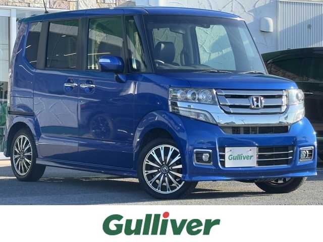 ホンダ Ｎ ＢＯＸ カスタム G ターボSSパッケージ 徳島県 2017(平29)年 7.2万km ブリリアントスポーティブルーメタリック2トーン 純正ナビ/（BT/CD/DVD/フルセグTV）/バックカメラ/ビルトインETC/クルーズコントロール/両側パワースライドドア/キセノンヘッドライト/フォグランプ/オートライト/パドルシフト/革巻きステアリング/ステアリングスイッチ/プッシュスタート/スマートキー/スペアキー1本/純正15インチアルミホイール