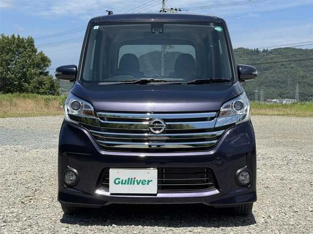 日産 デイズ ルークス ハイウェイスターターボ 兵庫県 2015(平27)年 1.1万km プレミアムパープルP 純正オーディオ/アラウンドビューモニター/両側パワースライドドア/純正15インチAW/キセノンヘッドライト/距離10200km/スマートキー/AUTOライト/アイドリングストップ