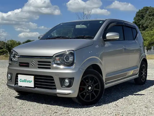 スズキ アルト ワークス 兵庫県 2019(令1)年 5.9万km スチールシルバーM 純正ナビ/フルセグTV/HKSマフラー/HKSブローオフ/レカロシート＆テイクオフローポジ（強度証明有）/ターボメーター/純正15インチAW/HIDヘッドランプ/フォグランプ/プッシュスタート＆スマートキー