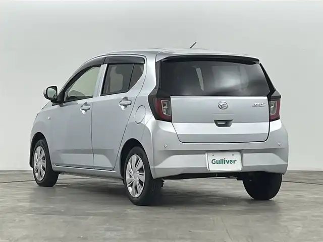 ダイハツ ミラ イース 福島県 2021(令3)年 4.5万km ブライトシルバーメタリック スマートアシストIII/・レーンキープアシスト/・盗難防止装置/・衝突被害軽減システム/・コーナーセンサー/・衝突回避ブレーキ/・誤発進抑制機能/・先行車発進お知らせ機能/CDチェンジャー/・AM/FM/AUX/レザーハンドル/リモコンキー/LEDヘッドライト/・オートライト/・オートマチックハイビーム/・レベライザー/アイドリングストップ/純正フロアマット/ドアバイザー