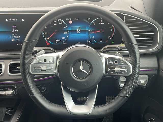 メルセデス・ベンツ ＧＬＥ４００ｄ 4MATIC スポーツ 三重県 2021(令3)年 1.3万km オブシディアンブラック メーカーオプション/・パノラミックスライディングルーフ/レーダーセーフティパッケージ/・アクティブディスタンスアシストディストロニック/・アクティブブレーキアシスト/・PRE-SAFE/・PRE-SAFEプラス/・PRE-SAFEサウンド/・緊急回避補助システム/・渋滞時緊急ブレーキ機能/・アクティブブラインドスポットアシスト/・アクティブレーンキーピングアシスト/・アクティブステアリングアシスト/・アクティブレーンチェンジアシスト/・アクティブエマージェンシーストップアシスト/・トラフィックサインアシスト/4WD/ターボ/1オーナー/Burmesterサラウンドサウンドシステム/純正12.3型ナビ/フルセグTV/【Bluetooth/USB】/360°ビューカメラ/ビルトインETC2.0/ドライブレコーダー/ヘッドアップディスプレイ/パドルシフト/ワイヤレス充電/レザーシート/1列目シートベンチレーション/1列目/2列目シートヒーター/1列目/2列目パワーシート/2列目電動格納シート/パワーバックドア/マルチビームLEDヘッドランプ/アダプティブハイビームアシストプラス/275/50R20インチ純正AW/プッシュスタート