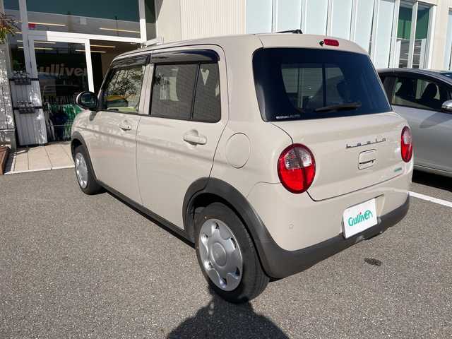 スズキ ラパン L 石川県 2022(令4)年 5.6万km ベージュ 純正８型ナビ　フルセグＴＶ　全方位カメラ　シートヒーター　スマートキー　プッシュスタート　電動ミラー　ベンチシート　スズキセーフティ　クリアランスソナー