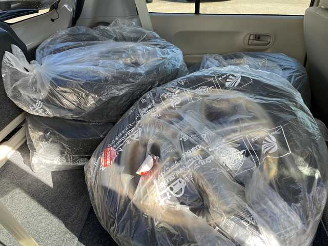 スズキ ラパン L 石川県 2022(令4)年 5.6万km ベージュ 純正８型ナビ　フルセグＴＶ　全方位カメラ　シートヒーター　スマートキー　プッシュスタート　電動ミラー　ベンチシート　スズキセーフティ　クリアランスソナー