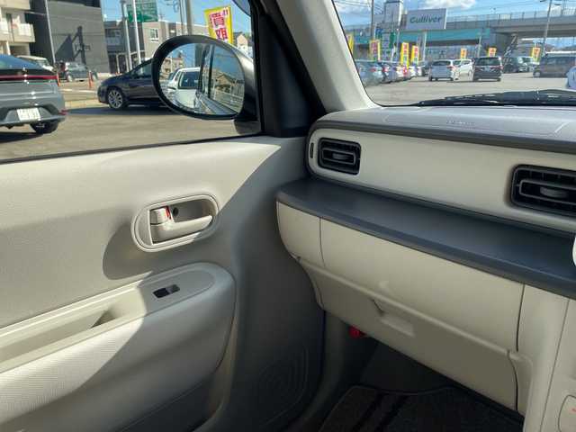 スズキ ラパン L 石川県 2022(令4)年 5.6万km ベージュ 純正８型ナビ　フルセグＴＶ　全方位カメラ　シートヒーター　スマートキー　プッシュスタート　電動ミラー　ベンチシート　スズキセーフティ　クリアランスソナー