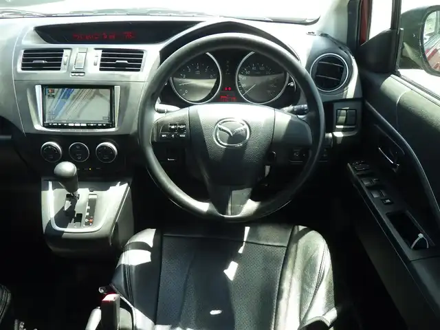 マツダ プレマシー 20CS 千葉県 2011(平23)年 6.1万km カッパーレッドマイカ 左パワースライドドア/純正メモリーナビ/ワンセグTV/【DVD/CD再生機能】/バックカメラ/ETC/フォグライト/スマートキー