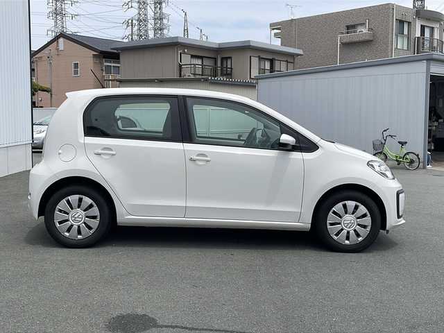 フォルクスワーゲン アップ！ ムーブアップ！ 三重県 2018(平30)年 1.4万km 白 電動格納ミラー/純正ディスプレイオーディオ(AM/FM/BT)/ETC/前方ドライブレコーダー/オートライト/純正フロアマット/スマホスタンド/アイドリングストップ/横滑り防止/ISOFIX/純正ホイールキャップ/取扱説明書/保証書/スペアキー/禁煙車