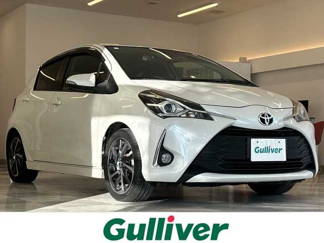 トヨタ ヴィッツ U スポーティパッケージ 岐阜県 2017(平29)年 11.4万km ホワイトパールクリスタルシャイン 純正ナビ7インチ/プッシュスタート/取扱説明書/スマートキー/ETC/フルセグ/前方ドラレコ/純正フロアマット/純正アルミホイール/キセノンヘッドライト/レーンキープアシスト/オートライト/保証書/ワンオーナー