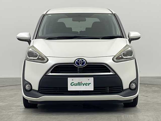 トヨタ シエンタ ハイブリッド G 三重県 2015(平27)年 2万km ホワイトパールクリスタルシャイン 禁煙車/ワンオーナー/純正7インチナビ/　フルセグTV/CD/Bluetooth/両側パワースライドドア/前席シートヒーター/バックカメラ/フォグライト/オートライト/スマートキー/スペアキー/プッシュスタート/ETC/フォグライト