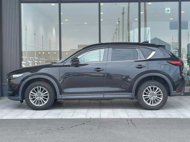 マツダ ＣＸ－５ 20S 岡山県 2018(平30)年 7.2万km ジェットブラックマイカ 純正SDナビゲーション/(CD/DVD/USB/BT/AUX/SD/フルセグTV)/バック・サイドカメラ/社外ETC/ドライブレコーダー360°/衝突軽減ブレーキ/レーンキープアシスト/レーダークルーズコントロール/アイドリングストップ/ステアリングリモコン/横滑り防止/LEDオートヘッドライト/リアソナー/純正フロアマット