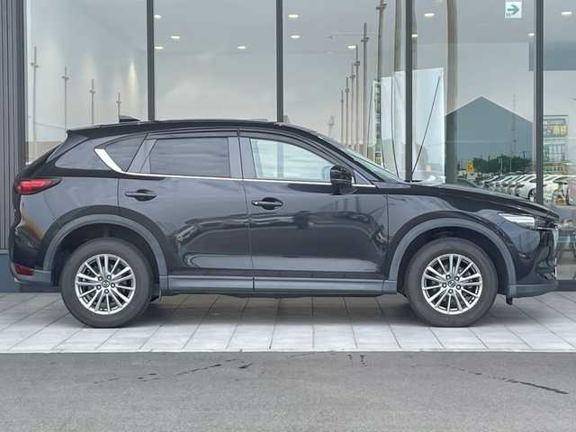 マツダ ＣＸ－５ 20S 岡山県 2018(平30)年 7.2万km ジェットブラックマイカ 純正SDナビゲーション/(CD/DVD/USB/BT/AUX/SD/フルセグTV)/バック・サイドカメラ/社外ETC/ドライブレコーダー360°/衝突軽減ブレーキ/レーンキープアシスト/レーダークルーズコントロール/アイドリングストップ/ステアリングリモコン/横滑り防止/LEDオートヘッドライト/リアソナー/純正フロアマット