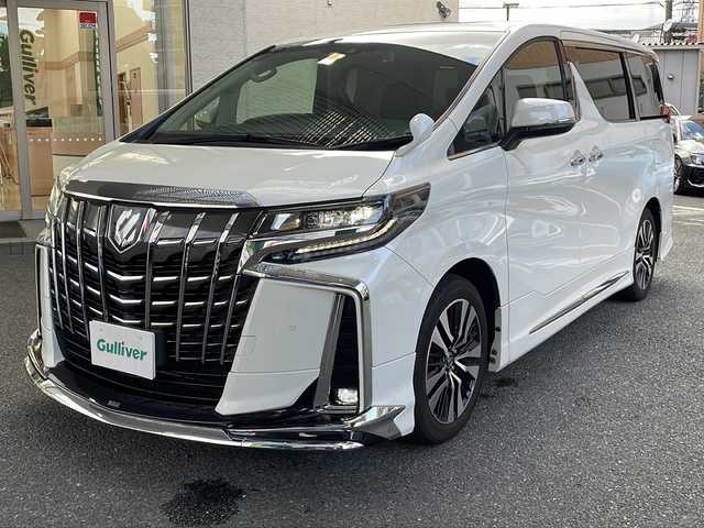 トヨタ アルファード S Cパッケージ 大阪府 2023(令5)年 3.1万km ホワイトパールクリスタルシャイン モデリスタフルエアロ/純正ディスプレイオーディオ/Miracast/Bluetoothオーディーオ/純正フルセグTV/バックカメラ/サンルーフ/レザーシート/シートヒーター/エアーシート/両側パワースライドドア/プリクラッシュセーフティ/車線逸脱警報/レーダークルーズコントロール/パワーバックドア/純正デジタルインナーミラー/360°ドラレコ/スマートキー/パワーシート/LEDライト
