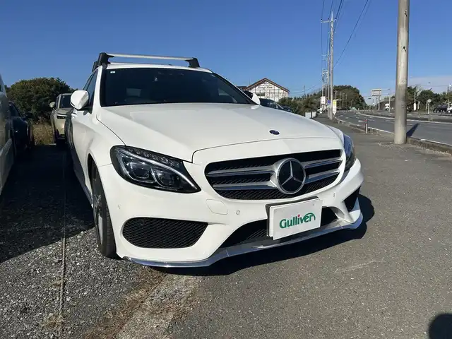 メルセデス・ベンツ Ｃ２００ ワゴン スポーツ 本革 神奈川県 2016(平28)年 3.1万km ポーラホワイト