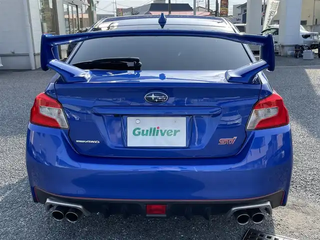 スバル ＷＲＸ ＳＴＩ STI タイプS 青森県 2015(平27)年 7.5万km WRブルーパール ・タイミングベルトＲ７年６月交換済み/・社外ナビ/・フルセグTV/・ETC/・アドバンスパッケージ//ハイビームアシスト//リアビークルデテクション//サイドカメラ/・バックカメラ/・大型リアウィング/・プッシュスタート/・スマートキー×２/・ハーフレザーシート/・パワーシート/・オートライト/・フォグライト/・ウィンカーミラー/・純正18インチアルミ/・純正サスペンション/・社外フロアマット/・社外マフラー積込み