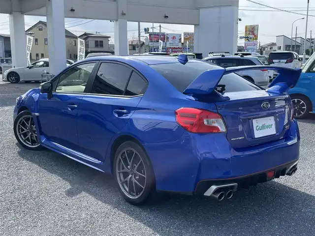 スバル ＷＲＸ ＳＴＩ STI タイプS 青森県 2015(平27)年 7.5万km WRブルーパール ・タイミングベルトＲ７年６月交換済み/・社外ナビ/・フルセグTV/・ETC/・アドバンスパッケージ//ハイビームアシスト//リアビークルデテクション//サイドカメラ/・バックカメラ/・大型リアウィング/・プッシュスタート/・スマートキー×２/・ハーフレザーシート/・パワーシート/・オートライト/・フォグライト/・ウィンカーミラー/・純正18インチアルミ/・純正サスペンション/・社外フロアマット/・社外マフラー積込み