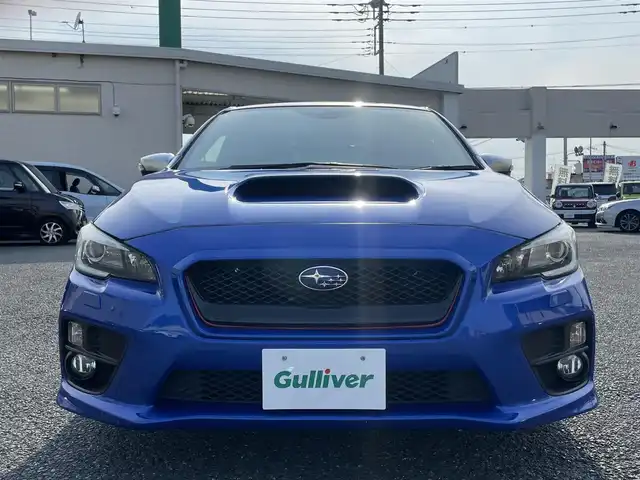 スバル ＷＲＸ ＳＴＩ STI タイプS 青森県 2015(平27)年 7.5万km WRブルーパール ・タイミングベルトＲ７年６月交換済み/・社外ナビ/・フルセグTV/・ETC/・アドバンスパッケージ//ハイビームアシスト//リアビークルデテクション//サイドカメラ/・バックカメラ/・大型リアウィング/・プッシュスタート/・スマートキー×２/・ハーフレザーシート/・パワーシート/・オートライト/・フォグライト/・ウィンカーミラー/・純正18インチアルミ/・純正サスペンション/・社外フロアマット/・社外マフラー積込み