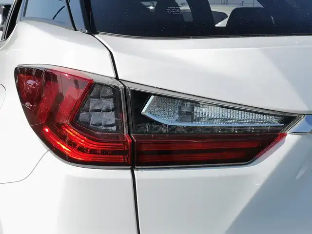 レクサス ＲＸ 300 Fスポーツ 茨城県 2018(平30)年 4.4万km ホワイトノーヴァガラスフレーク 純正ナビ/【AM・FM・DISC・SD・USB・BT・AUX・TV】/サンルーフ/ルーフレール/電動リアゲート/パワーシート/シートメモリ/シートヒーター/エアシート/ステアリングヒーター/パドルシフト/100V電源/レーダークルコン/ETC2.0/全方位カメラ/前後ドラレコ/前後コーナーセンサー/BSM/HUD