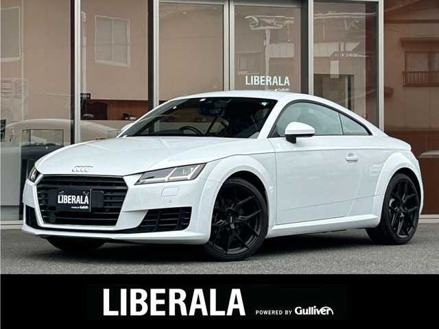 アウディ ＴＴクーペ 2．0 TFSI 福岡県 2015(平27)年 7.9万km グレイシアホワイトメタリック バーチャルコックピット　/パーキングシステム　/１９インチＡＷ「ＶＯＳＳＥＮ：ＨＦ－５」　/クルーズコントロール　/純正ナビ／フルセグ　/Ｂカメラ　/Ｂｌｕｅｔｏｏｔｈ　/アドバンスキーシステム/ドラレコ