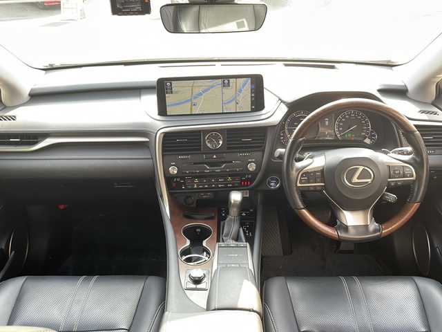 レクサス ＲＸ 450h バージョンL 京都府 2020(令2)年 4万km ソニッククォーツ 純正メーカーナビ　パノラミックビューモニター　黒革シート　シートヒーター　シートベンチレーター　レーダークルーズコントロール　ブラインドスポットモニター　ヘッドアップディスプレイ　ステアリングヒーター
