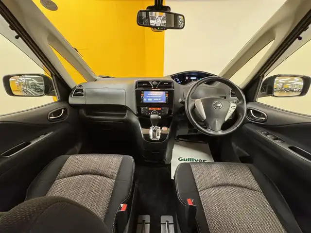 日産 セレナ HWS S HV Vセレ +Sefty Aセーフ 群馬県 2014(平26)年 7.6万km インペリアルアンバーP エマージェンシーブレーキ/純正SDナビ/　　CD/DVD/BT/フルセグ/USB/iPod/アラウンドビューモニター/両側パワースライドドア/クルーズコントロール/LEDオートライト/純正16インチAW/コーナーセンサー/アイドリングストップ/横滑り防止装置/スマートキー/ビルトインETC