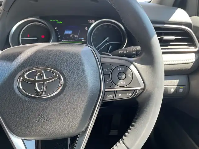 トヨタ カムリ WS ブラックエディション 神奈川県 2020(令2)年 2.2万km アティチュードブラックマイカ/ダークブルーマイカメタリック 2トーン 純正ナビ/フルセグTV/Bluetooth接続/バックモニター/衝突被害軽減ブレーキ/車線逸脱警報機能/ブラインドスポットモニター/レーダークルーズコントロール/ヘッドアップディスプレイ/黒革シート/シートヒーター/電動パワーシート/パドルシフト/純正LEDヘッドライト/純正18インチアルミホイール