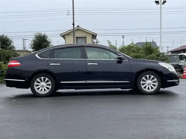 日産 ティアナ 250XL 東京都 2008(平20)年 11.9万km サファイアブラック ワンオーナー/純正ナビ/バックビューモニター/サイドカメラ/ドライブレコーダー/パワーシート/ＥＴＣ/ステアリングスイッチ/純正フロアマット/ドアバイザー/パワーウィンドウ/プッシュスタート/SRSエアバック（運転席/助手席/サイド）