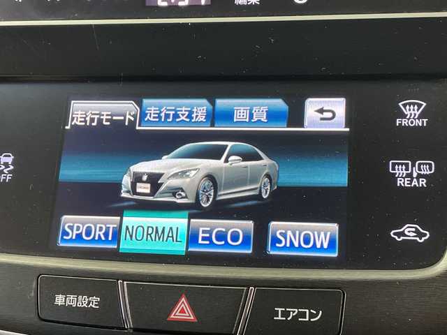 トヨタ クラウン アスリート S 愛知県 2015(平27)年 7.9万km ブラック 純正メーカーHDDナビ・フルセグTV/CD・DVD・Bluetooth/バックカメラ/HIDライト/スマートキー/ビルトインETC/クルーズコントロール/前席パワーシート/ドライブレコーダー