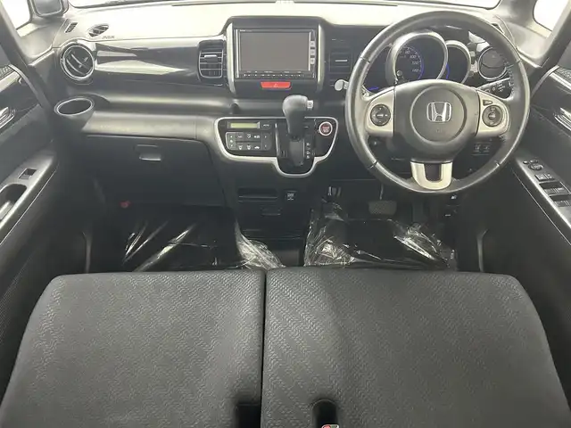 ホンダ Ｎ ＢＯＸ カスタム G ターボパッケージ 埼玉県 2013(平25)年 11.3万km プレミアムゴールドパープルパール 純正ナビ　フルセグ　ＣＤ／ＤＶＤ　Ｂｌｕｅｔｏｏｔｈ　ＥＴＣ　バックカメラ　ドラレコ　レーダークルーズ　両側パワースライドドア　純正アルミホイール　オートライト　純正フロアマット　フルフラットシート