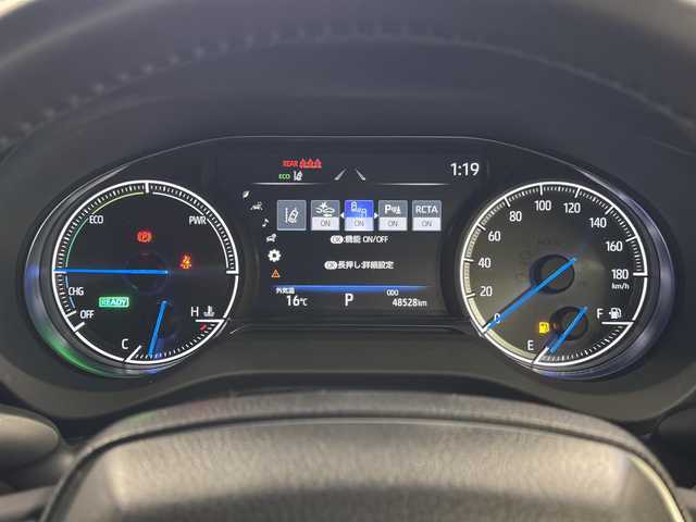 トヨタ ハリアー ハイブリッド Z レザーパッケージ 三重県 2020(令2)年 4.9万km プレシャスブラックパール ハイブリッド/FF/MTモード付フロアCVT/純正 12.3インチナビ/（AM/FM/USB/Bluetooth/Miracast/CarPlay/AndroidAuto）/【OP】パノラミックビューモニター（シースルービュー機能付）/JBLプレミアムサウンドシステム/ドライブレコーダー 前後（デジタルミラー内蔵型）/ビルトイン ETC2.0/モデリスタエアロ（F/S/R下）/Toyota Safety Sense/・プリクラッシュセーフティ/・レーントレーシングアシスト/・レーダークルーズ（全車速追従機能付）/・アダプティブハイビームシステム/・ロードサインアシスト/・先行車発進告知機能/・インテリジェントクリアランスソナー［パーキングサポートブレーキ（周囲静止物＋後方接近車両）］/・ブラインドスポットモニター＋リヤクロストライフィックオートブレーキ/装備/・【OP】AC100Vコンセント（1500W）/・デジタルインナーミラー/・本革シート/・快適温熱シート＆シートベンチレーション（D/N）/・パワーシート（D8way/N4way）/・ハンズフリーパワーバックドア/・カラーヘッドアップディスプレイ/・オートライト＆LEDヘッドランプ/・純正19inAW/など
