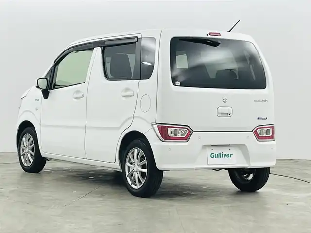 スズキ ワゴンＲ HYBRID FX 福島県 2022(令4)年 1.6万km スペリアホワイト 車線逸脱警報装置/デュアルセンサーブレーキサポート/社外7インチナビ/・型番：AVIC-RW303/・ワンセグTV/SD/iPod/AUX/・ETC/ベンチシート/・D席シートヒーター/プッシュスタート/・スマートキー/オートライト/パークトロニックセンサー/スタッドレスタイヤ純正ホイール付（積込み）