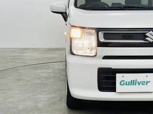 スズキ ワゴンＲ HYBRID FX 福島県 2022(令4)年 1.6万km スペリアホワイト 車線逸脱警報装置/デュアルセンサーブレーキサポート/社外7インチナビ/・型番：AVIC-RW303/・ワンセグTV/SD/iPod/AUX/・ETC/ベンチシート/・D席シートヒーター/プッシュスタート/・スマートキー/オートライト/パークトロニックセンサー/スタッドレスタイヤ純正ホイール付（積込み）