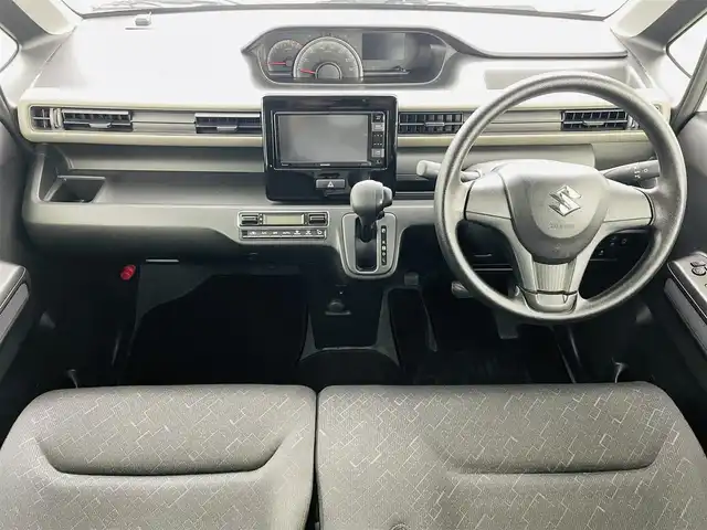 スズキ ワゴンＲ HYBRID FX 福島県 2022(令4)年 1.6万km スペリアホワイト 車線逸脱警報装置/デュアルセンサーブレーキサポート/社外7インチナビ/・型番：AVIC-RW303/・ワンセグTV/SD/iPod/AUX/・ETC/ベンチシート/・D席シートヒーター/プッシュスタート/・スマートキー/オートライト/パークトロニックセンサー/スタッドレスタイヤ純正ホイール付（積込み）