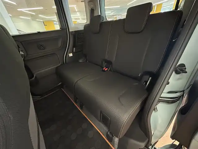 スズキ スペーシア ギア HYBRID XZターボ 群馬県 2020(令2)年 5.5万km オフブルーメタリック/ガンメタリック2トーンルーフ スズキセーフティサポート/・車線逸脱警報機能/・デュアルセンサーブレーキサポート/・横滑り防止/・パーキングソナー/・オートライト/・クルーズコントロール/純正14インチAW/インタークーラーターボ/アイドリングストップ/両側パワースライドドア/社外ナビ/　AM/FM/CD/ワンセグ/Bluetooth/シートヒーター/社外ドライブレコーダー/フルフラットシート/MT付きAT/ルーフレール/LEDヘッドライト/W・サイドエアバッグ/AAC/スマートキー/プッシュスタート