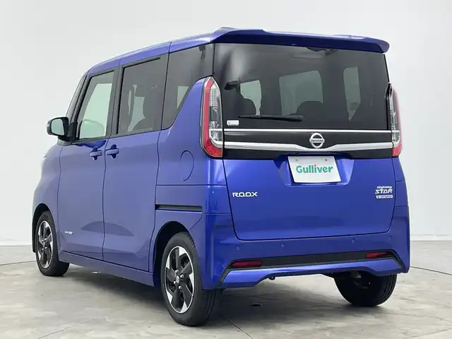 日産 ルークス HWS X プロパイロットED 新潟県 2022(令4)年 5.4万km アトランティックブルー 純正メモリナビ【MJ121D-W】/　フルセグTV/Bluetooth/CD/USB/プロパイロット/レーダークルーズコントロール/衝突被害軽減ブレーキ/レーンキープアシスト/コーナーセンサー/片側パワースライドドア/アラウンドビューモニター/ビルトインETC/アイドリングストップ/LEDヘッドライト/オートライト/禁煙車