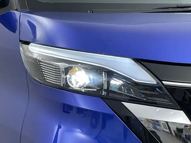日産 ルークス HWS X プロパイロットED 新潟県 2022(令4)年 5.4万km アトランティックブルー 純正メモリナビ【MJ121D-W】/　フルセグTV/Bluetooth/CD/USB/プロパイロット/レーダークルーズコントロール/衝突被害軽減ブレーキ/レーンキープアシスト/コーナーセンサー/片側パワースライドドア/アラウンドビューモニター/ビルトインETC/アイドリングストップ/LEDヘッドライト/オートライト/禁煙車