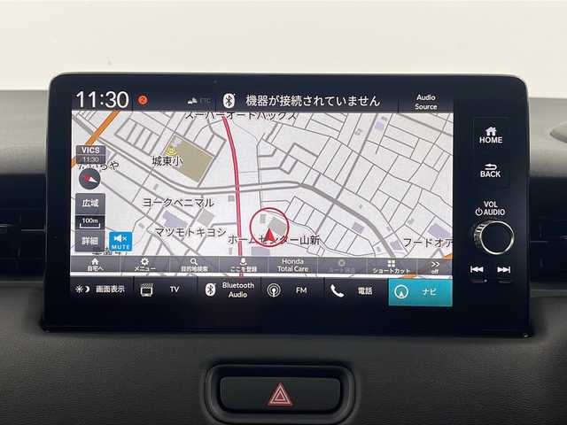 ホンダ ヴェゼル G 栃木県 2023(令5)年 2.9万km クリスタルブラックパール 純正9インチナビ/（BT/TV/Apple CarPlay/Android Auto/AM/FM)/ホンダセンシング/・衝突軽減ブレーキ/・誤発進抑制/・歩行者事故低減ステアリング/・車線逸脱抑制機能/・レーダークルーズコントロール/・パーキングサポートブレーキ/・標識認識/・先行車発進お知らせ/ワイヤレス充電/ETC2.0/前後ドライブレコーダー/電動格納ミラー/ステアリングスイッチ/純正ホイール/プッシュスタート/スマートキー
