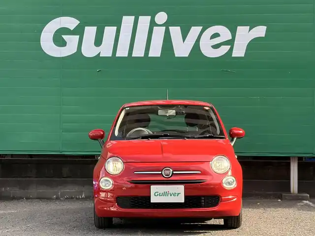 フィアット ５００ 1．2 カルト 東京都 2022(令4)年 2.5万km パソドプレレッド ワンオーナー/純正ディスプレイオーディオ/・Bluetooth/USB/ドライブレコーダー(前後)/MTモード/パドルシフト/ステアリングスイッチ/革巻きステアリング/ETC2.0/取扱説明書/保証書/記録簿