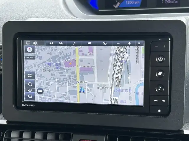 ダイハツ タント カスタム RS 福島県 2022(令4)年 1.2万km シャイニングホワイトパール 4WD/ターボ/純正ナビゲーション/型番：NMZN-W72D/【CD/DVD/SD/USB/BT/TV】/アラウンドビューモニター/バックカメラ/純正ドライブレコーダー/ビルトインETC/両側電動スライドドア/シートバックテーブル/リアドアサンシェード/LEDオートライト/LEDフォグランプ/純正ラバーマット/ドアバイザー