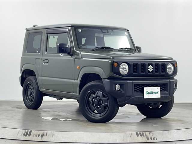 スズキ ジムニー XL 埼玉県 2020(令2)年 3.7万km ジャングルグリーン 社外ナビ（D707BTW）/（ｉＰｏｄ・ＵＳＢ・ＳＤ・ＴＶ・ＦＭ・ＡＭ・Ｂｌｕｅｔｏｏｔｈ）/前後ドライブレコーダー/前席シートヒーター/バックカメラ/横滑り防止装置/レーンキープアシスト/盗難防止装置/衝突軽減ブレーキ/オートハイビーム/ダウンヒルアシストコントロール/フロントフォグランプ/純正ドアバイザー/純正フロアマット/プッシュスタート/電動格納ミラー/スマートキーｘ２