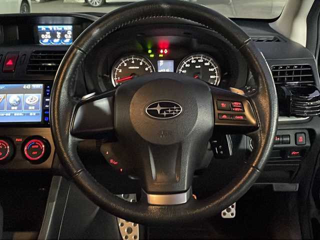 スバル インプレッサ ＸＶ 2．0i－L アイサイト 福島県 2013(平25)年 2.4万km クリスタルブラックシリカ 4WD ナビ フルセグTV アイサイト オートクルーズ追従有 パドルシフト　D席パワーシート オートライト フォグランプ レーンキープ 横滑り防止 ドアバイザー スマートキー