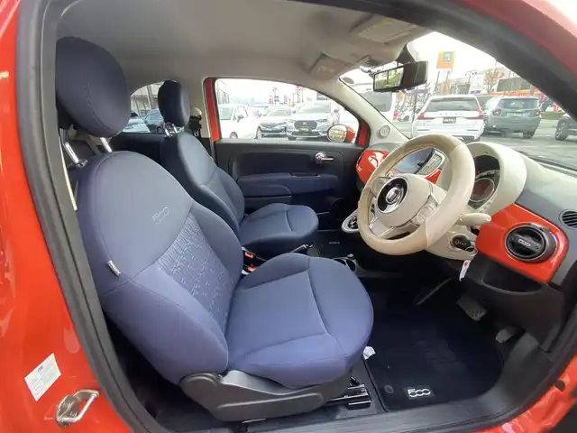 フィアット ５００ ツインエア カルト 福岡県 2022(令4)年 2.1万km ビタミニックオレンジ ・1オーナー/・クルーズコントロール/・純正ディスプレイオーディオ/Bluetooth/USB/・バックカメラ/・ドライブレコーダー/・ETC/・保証書/・取扱説明書/・スペアキー